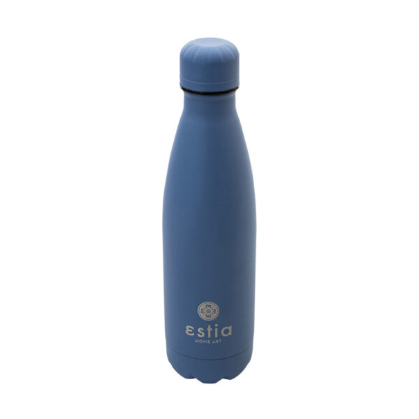 0003268 travel flask save the aegean 500ml denim blue