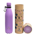 0003299 travel flask save the aegean 750ml lavender purple
