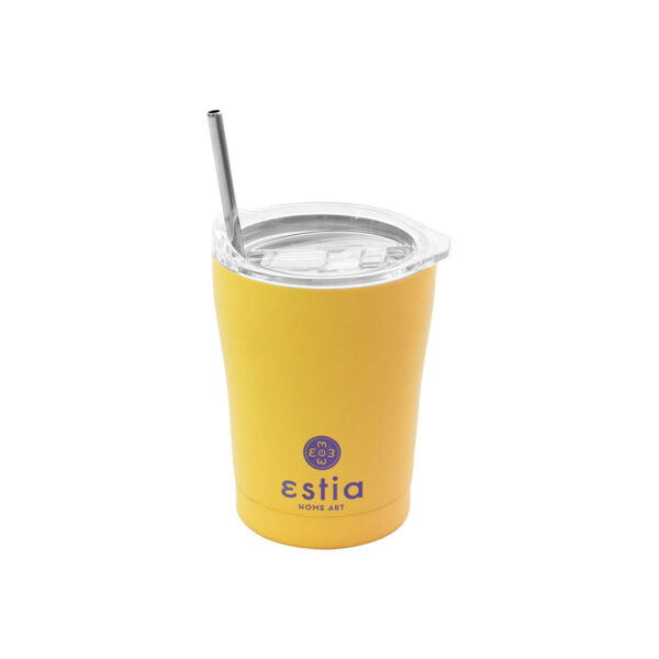 0003352 coffee mug save the aegean 350ml pineapple yellow
