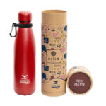 0004410 travel flask save the aegean 500ml matte red