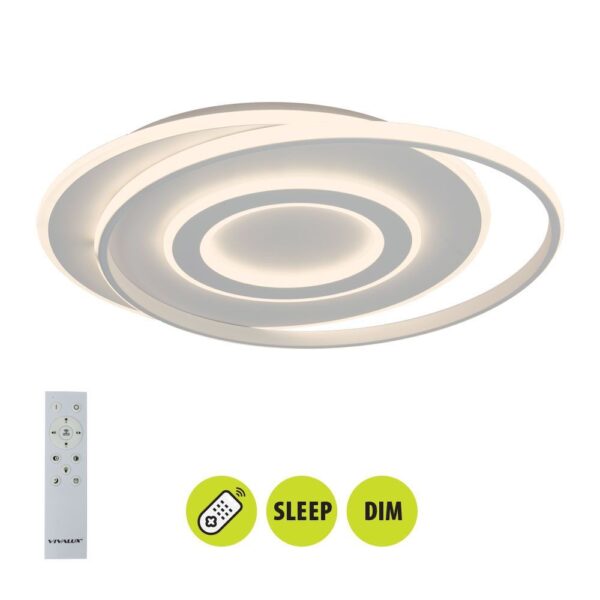 ΠΛΑΦΩΝΙΕΡΑ ΕΝΑΛΑΓΗΣ ΧΡΩΜΑΤΩΝ LED 88W DIM 230V IP20 TILDA 5175 - Image 1