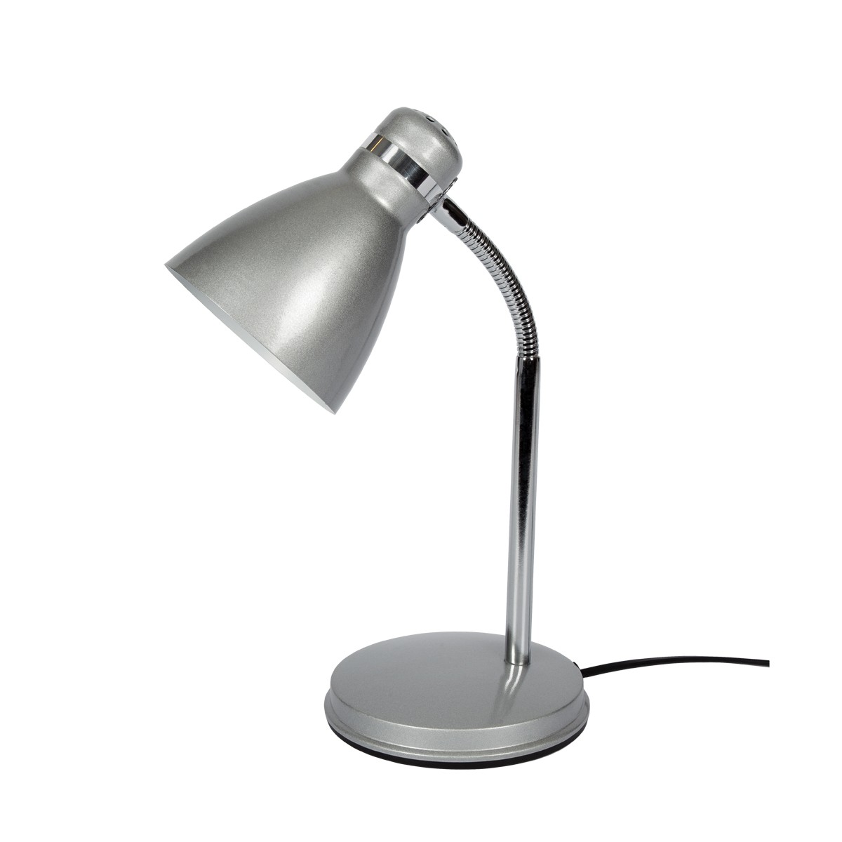 382250 Πορτατίφ γραφείου 1*Ε27 αλουμινίου με εύκαμπτο βραχίωνα Γκρι HD2011 - Image 1